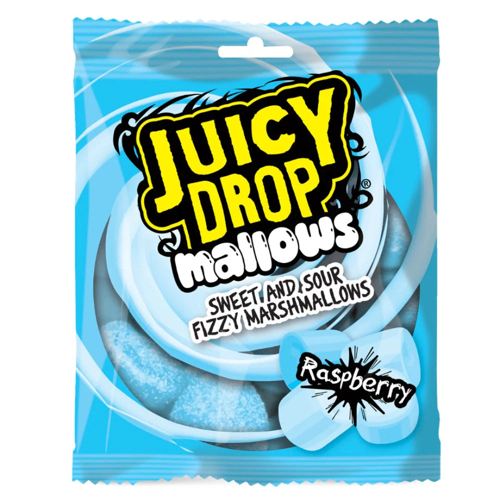 Bazooka Juicy Drop Mallows Raspberry - My American Shop