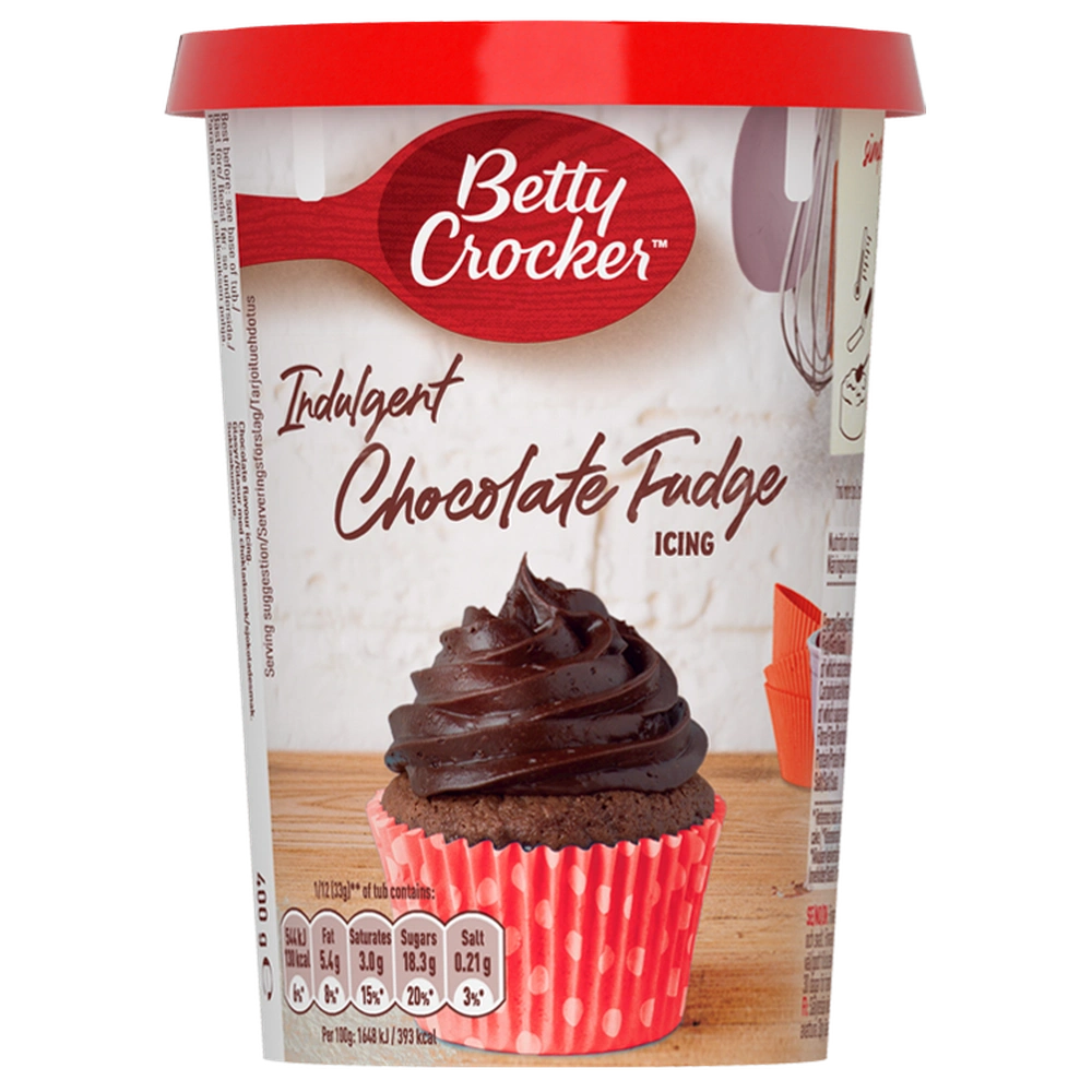 Betty Crocker Indulgent Chocolate Fudge Icing