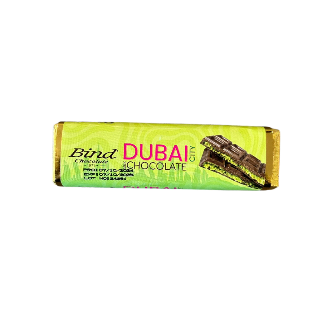 Bind Dubai Milk Chocolate Bar - My American Shop