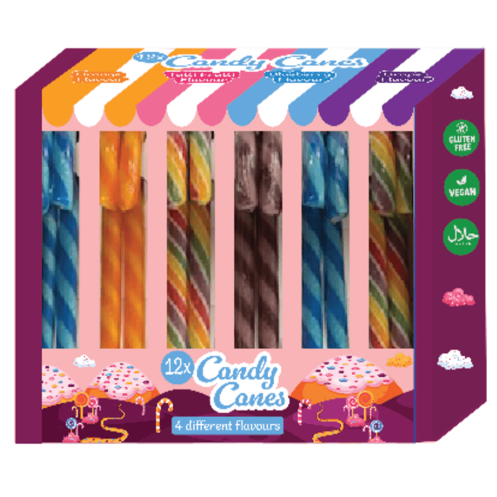 Candy Canes Christmas Four Flavours - My American Shop