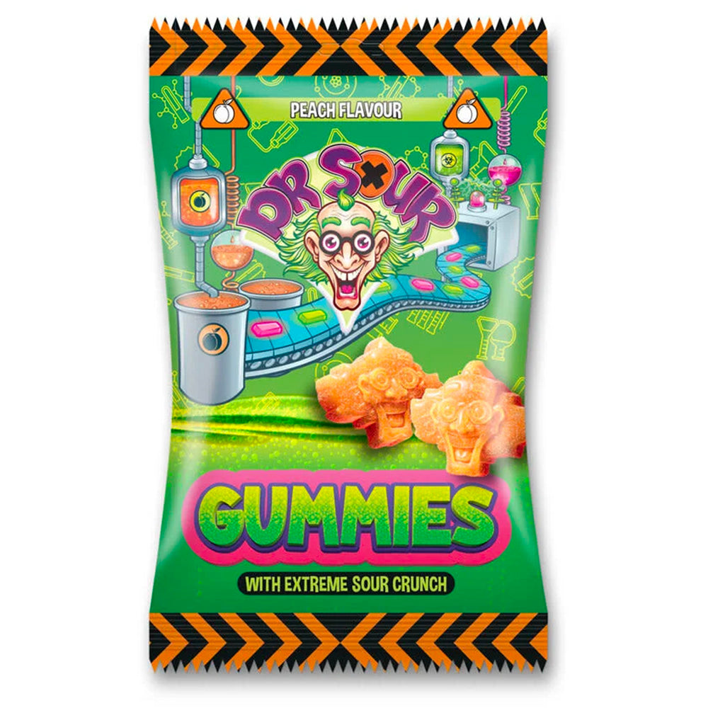 Dr Sour Gummies Peach - My American Shop