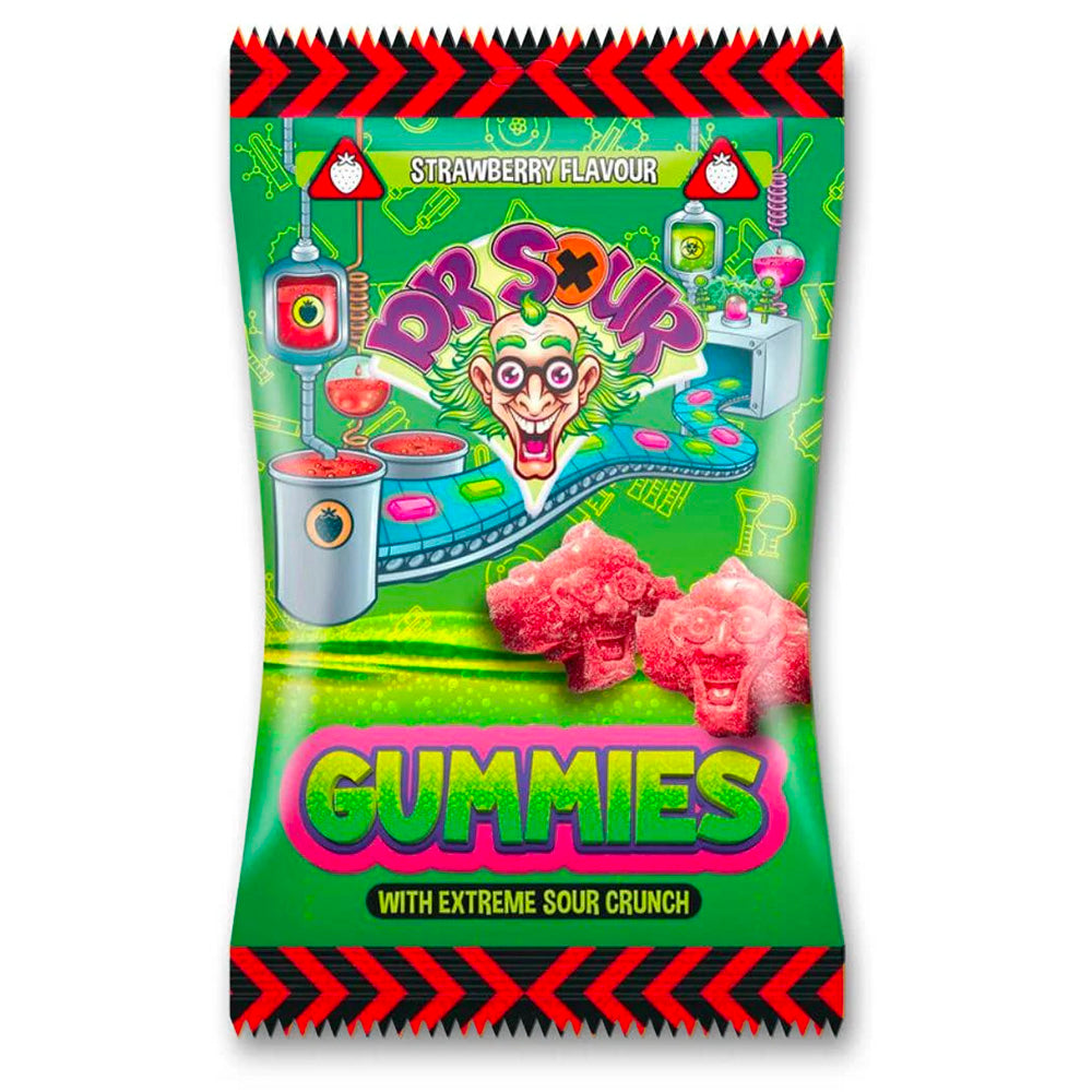 Dr Sour Gummies Strawberry - My American Shop