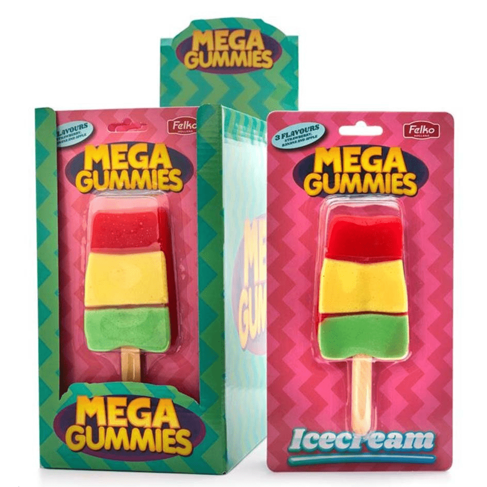 Felko Mega Gummies Ice Cream - My American Shop