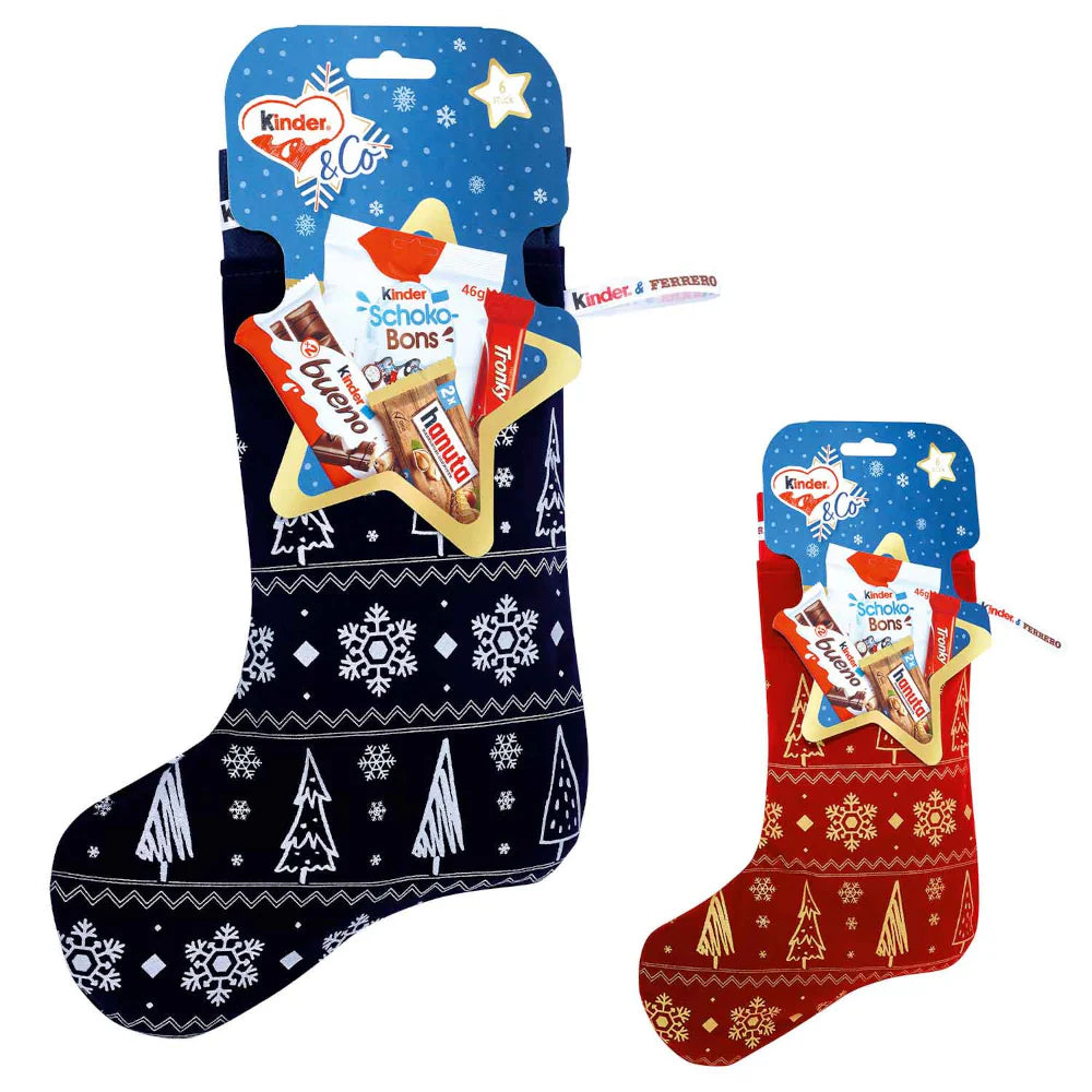 Kinder Christmas Socks Chocolates - My American Shop