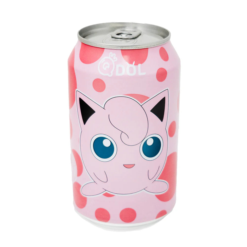 QDOL Pokemon Jigglypuff Peach Flavoured Sparkling Water