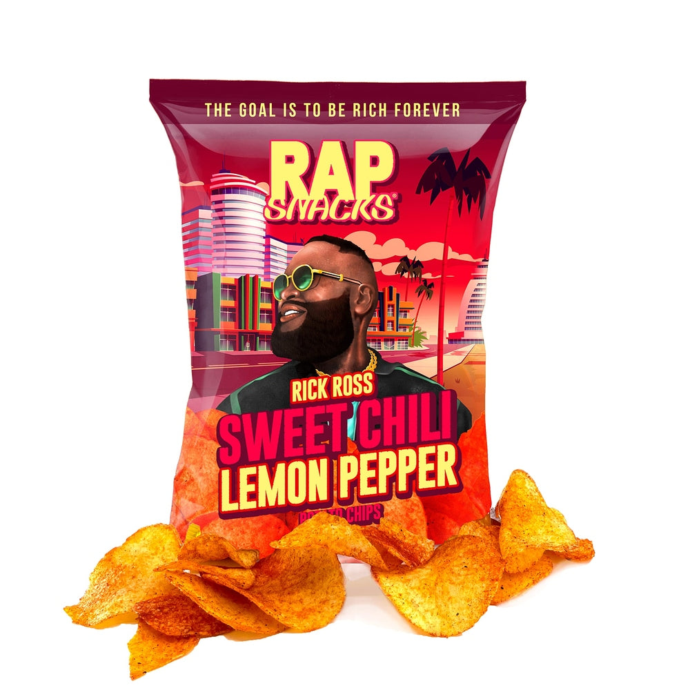 Rap Snacks Chips Rick Ross Sweet Chili & Lemon Pepper - My American Shop