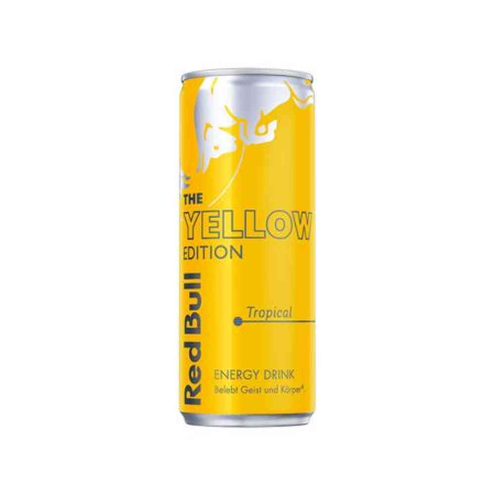 Red Bull The Yellow Edition Tropical - My American Shop