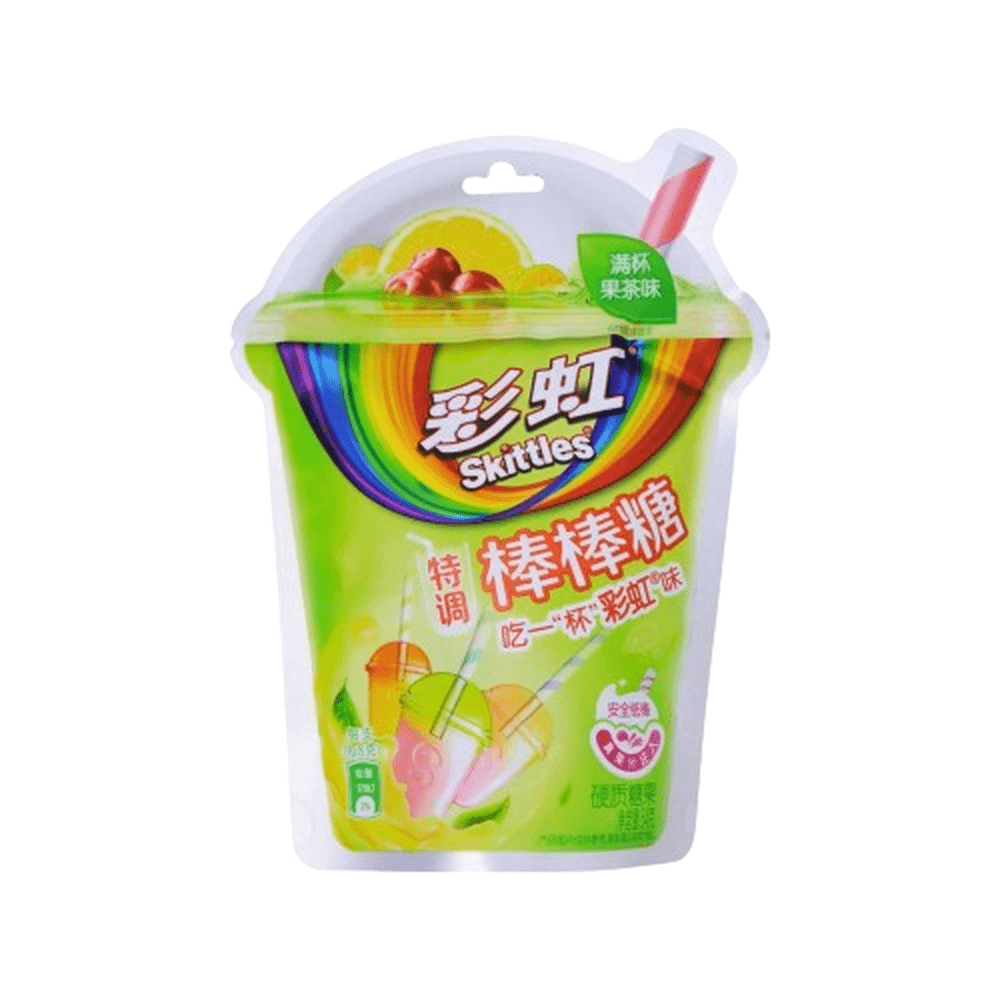 Skittles Lollipop Fruit Tea Flavor