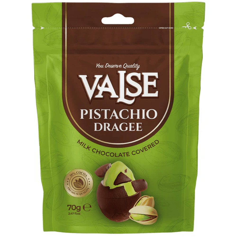 Valse Dragee Pistachio & Milk Chocolate