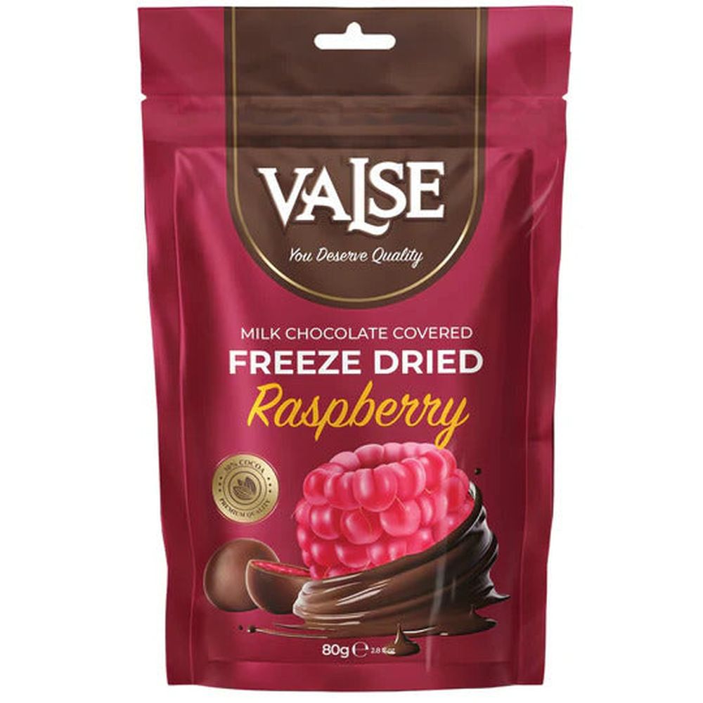 Valse Freeze Dried Raspberry & Milk Chocolate