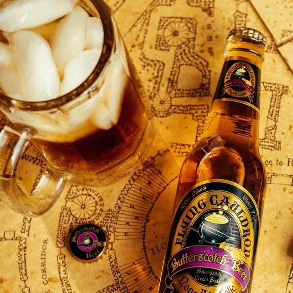 Cerveza de mantequilla Harry Potter Flying Gauldron