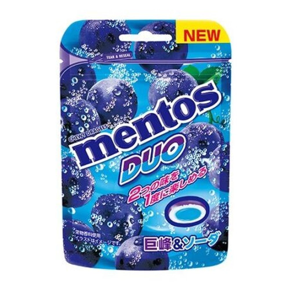 Mentos Duo Kyoho Grape & Soda - My American Shop France